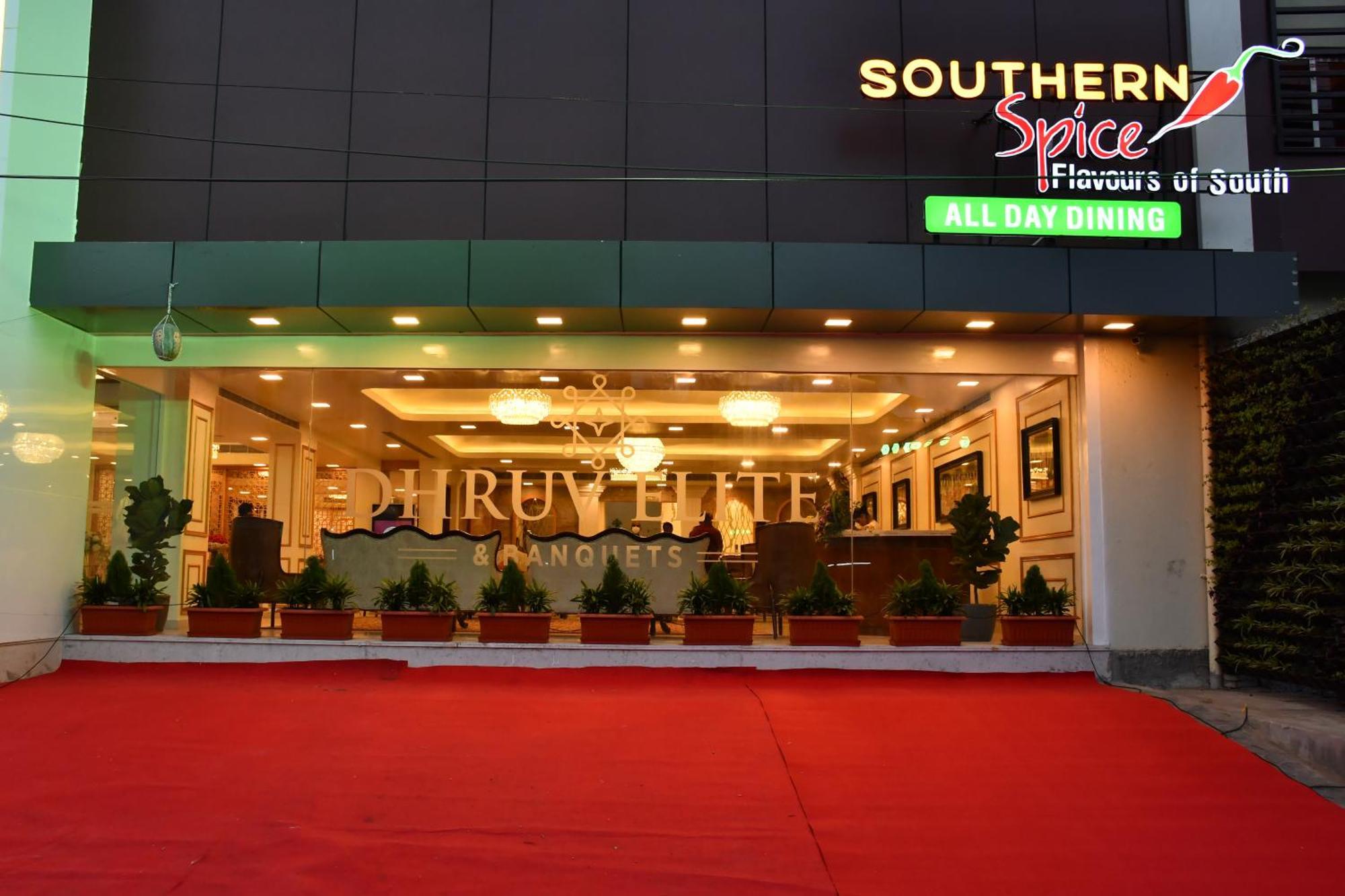 Dhruv Elite And Banquets Hotel Hyderabad Exterior foto