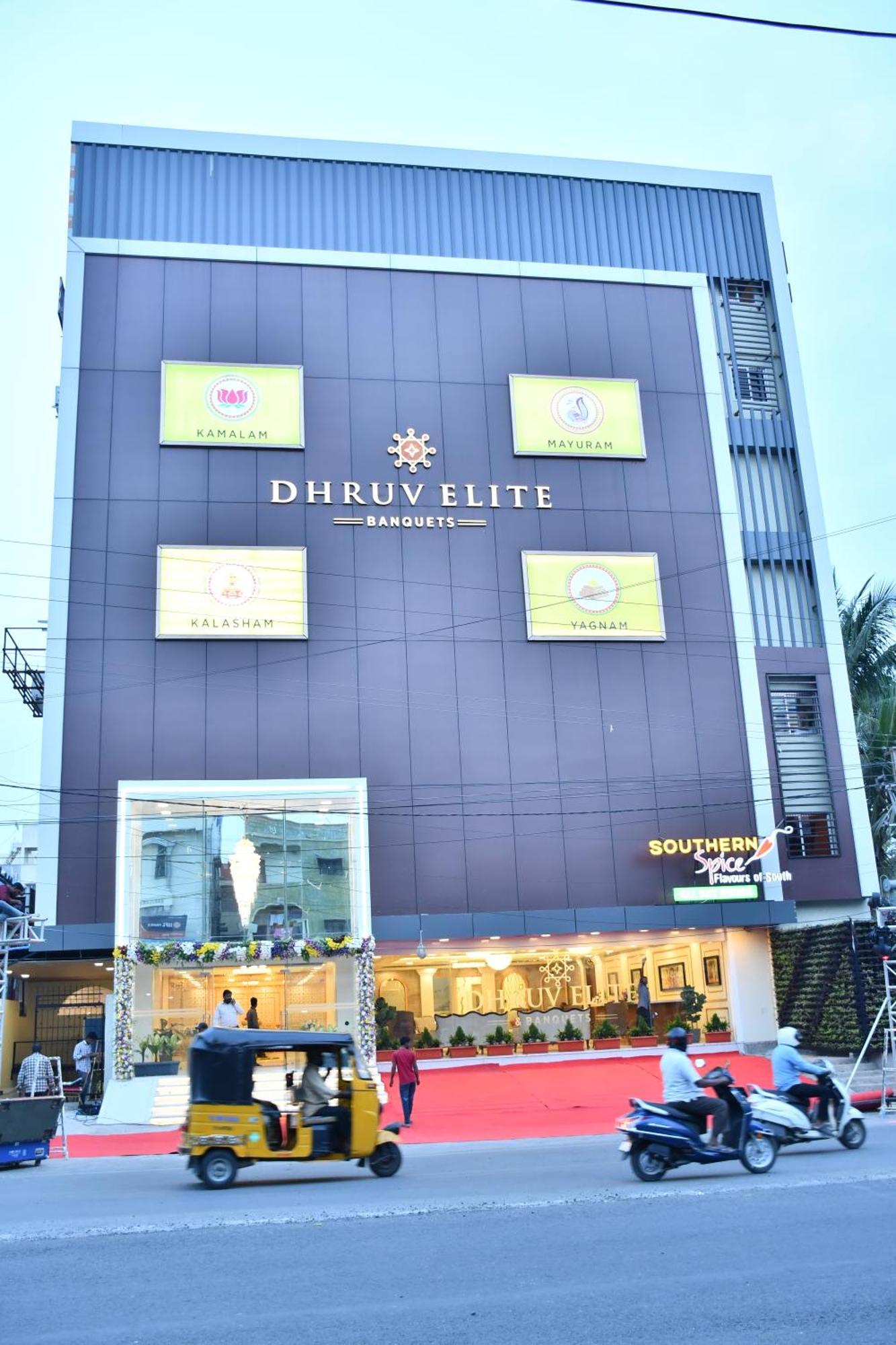 Dhruv Elite And Banquets Hotel Hyderabad Exterior foto